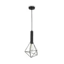 Светильник подвесной Spider T021-01-B 1 лампа 3 м² цвет черный