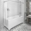 Карниз для ванной Радомир Г- образный 160x70см