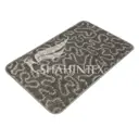 Коврик для ванной комнаты Shahintex 124221 80x50см цвет коричневый