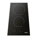 Электрическая варочная панель Hansa BHC36106 30 см 2 конфорки цвет черный
