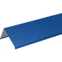 Планка ветровая для металлочерепицы 95x120 мм 2 м 0.4 мм RAL 5005 синий