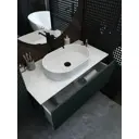 Раковина накладная La fenice Senso Matt 54.5см цвет белый матовый