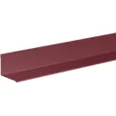 Планка для внутренних углов 50x50 мм 2 м 0.4 мм RAL 3005 красный