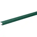 П-планка для профнастила С8 15x10 мм 2 м 0.4 мм RAL 6005 Зеленый