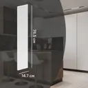 Фасад кухонного шкафа София 14.7x76.5 см KONSENSA ЛДСП цвет белый