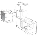 Духовой шкаф Gorenje BPS6737E14X 59.5х59.5х56.4 см цвет серый