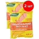 Водорастворимое удобрение Буйские удобрения Монокалийфосфат 2шт по 0.5 кг 1 кг