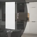 Фасад кухонного шкафа Инта 29.7x76.5 см KONSENSA ЛДСП цвет белый