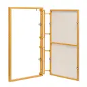 Люк ревизионный скрытый ЛсИС РЗ сталь 60x120 см под плитку