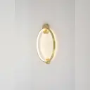 Настенный светильник светодиодный влагозащищенный Crystal Lux Real ap18w brass теплый белый (желтый) свет цвет жёлтый/золотой