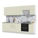 Кухонный гарнитур Kameol Франция УТ000588872 280x217x60 см ЛДСП цвет кремовый