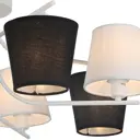 Люстра на штанге Illumico Il8135-8cou-79 wh base Ilmc_il8135-8cou-79_wh_base 8 ламп 48 м² цвет белый/коричневый