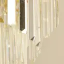 Люстра подвесная Reluce g Rlc_02414-0.4-10_g 10 ламп 60 м² цвет золото/прозрачный