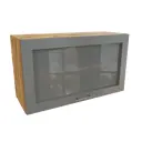 Шкаф 601845546038 Сурская мебель 80x46x31.8 см МДФ цвет серый