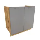 Шкаф 601845546071 Сурская мебель 40x81.6x47.8 см МДФ цвет серый