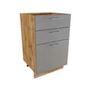 Шкаф 601845546082 Сурская мебель 99x81.6x47.8 см МДФ цвет серый