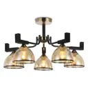 Люстра на штанге Ambrella Light Traditional Ambr_tr9099 5 ламп 12 м² цвет черный