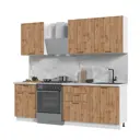 Кухонный гарнитур Kameol Азазель УТ000589013 180x217x60 см ЛДСП цвет белый, дуб вотан