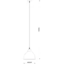 Светильник подвесной Arte Lamp Braccio Ar_a2055sp-1wh 1 лампа 2 м² цвет белый