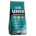Затирка цементная Unis 1.5кг серебро