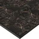 Столешница Компакт Мрамор 120x60x1.6 см HPL пластик цвет чёрный