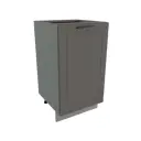 Шкаф 601845546428 Сурская мебель 45x81.6x47.8 см МДФ цвет темно-серый
