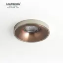Светильник точечный встраиваемый Raumberg Terra copper satin nickel под отверстие 65 мм GU10 цвет медный