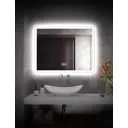 Зеркало для ванной Alfa mirrors Niko-75 Niko-75Ah с подсветкой 70x50см