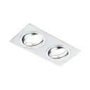 Светильник точечный встраиваемый Ambrella Light Organic spot A601_2 al GU5.3 цвет серый