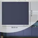 Дверь для шкафа Лион Амьен 59.6x50.8x1.9 см МДФ цвет индиго