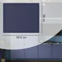 Дверь для шкафа Лион Амьен 39.6x38x1.9 см МДФ цвет индиго