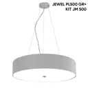 Люстра потолочная Crystal Lux Jewel pl500 gr 6 ламп 14 м² цвет хром