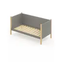 Кровать Solarius Тахта реечное основание 90 x 101 x 180 см дерево цвет светло-серый;лакированный