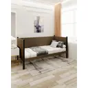 Кровать Solarius Тахта орто основание kor80-200ser-orto 90 x 101 x 210 см дерево цвет коричневый, антрацит