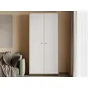 Шкаф распашной Sv-мебель 168847 100.1x220x56.1 см ЛДСП цвет дуб золотой/белый матовый