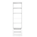 Гардеробная Мебельная компания е1 550034 61x220x52.5 см цвет белый