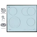 Электрическая варочная панель Midea MCH64767FW 59 см 4 конфорки цвет белый