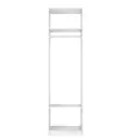 Гардеробная Мебельная компания е1 550086 61x220x51 см цвет белый