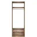 Гардеробная Мебельная компания е1 500166 81x220x51 см цвет коричневый