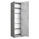 Шкаф распашной Мебельная компания е1 LCK_GR_SH_1000_BT 101x220x52.5 см бетон ЛДСП