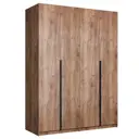 Шкаф распашной Мебельная компания е1 500031 162x220x52.5 см ЛДСП цвет крафт табачный
