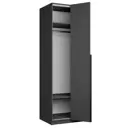Шкаф распашной Мебельная компания е1 LCK_G_800_DM 81x220x52.5 см серый диамант ЛДСП