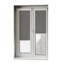 Рулонная штора блэкаут Унистайл RKRBLSER048170, 48x170 см, цвет серый