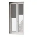 Рулонная штора Унистайл RKRSERIY040120 40x120 см, серый