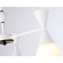 Люстра на штанге Ambrella Light Traditional Ambr_tr3164 3 лампы 7.07 м² цвет белый/черный/белый матовый