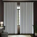 Комплект штор на ленте Джулия 150x250 см цвет светло-серый 2 шт