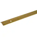 Порог алюминиевый Кант-002 акация, 1000x30 мм