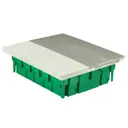 Щит встроенный на 1x12 модулей Pragma Mini с дымчатой дверью