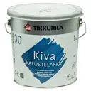 Лак для мебели акриловый полуматовый Tikkurila Kiva 30 2.7 л