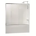 Ширма для ванны фронтальная Sensea Purity, 150х150 см, цвет хром
